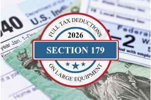 2026 Section 179 & Bonus Depreciation: Year-End Equipment Tax Deductions for Contractors