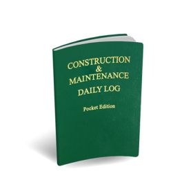 4" X 6.5" 3 Month Pocket Log Book