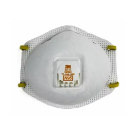 3M N95 Particulate Respirator Dust Mask with Exhalation Valve - Box of 10