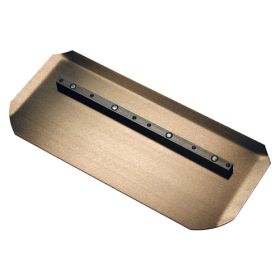 Wagman Gold Pro Combo Trowel Blade: Bar Mount