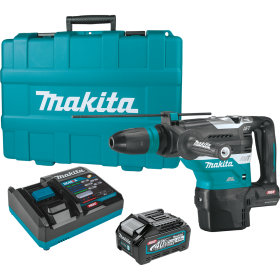 Makita 40V max XGT Brushless 1‑9/16" SDS‑MAX AVT Rotary Hammer Kit