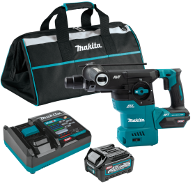 Makita 40V max XGT Brushless Cordless 1‑3/16" SDS‑PLUS AVT Rotary Hammer Kit