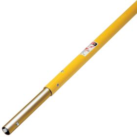 Kraft 6' Fiberglass Button Handle with Insert - 1-1/2" Diameter