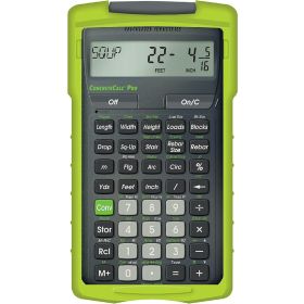 Calculated Industries Concrete Calc Pro Calculator