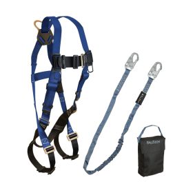 FallTech 9005PS Harness and Lanyard 3-pc Kit Including Small Storage Bag