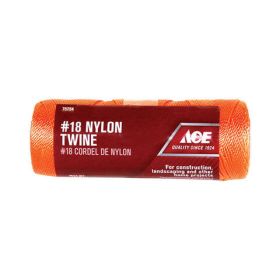 Ace 18 in. D X 525 ft. L Orange Twisted Nylon Mason Line