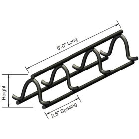 OCM Beam Bolster Upper - Plain - Box of 20pcs (100lf)