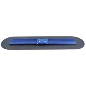 Kraft Big "D" Round End Blue Steel Bull Float Blades