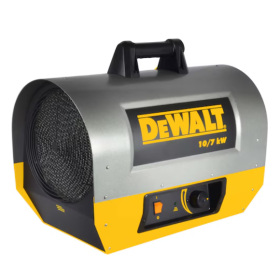 Dewalt 10/7kw 240V Forced Air Electic Heater