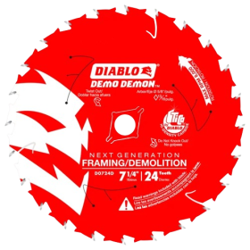 Diablo 24-Teeth Demo Demon Ultra-Thin Saw Blade for Wood