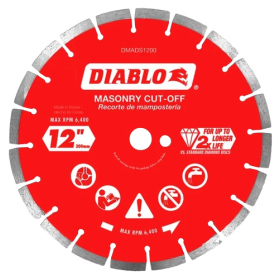 Diablo Diamond Segmented Masonry Cut-Off Blade