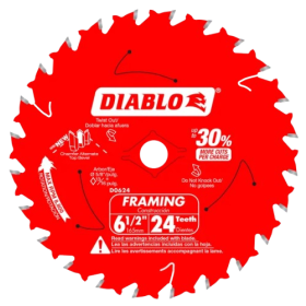 Diablo 24-Teeth Framing Saw Blade for Wood