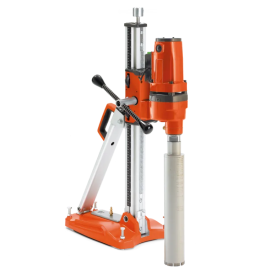 The Husqvarna DMS180 Core Drill Rig W/ 15 Amp Motor
