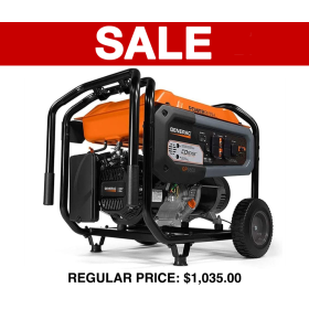 Generac GP6500 6500 Watt Portable Generator