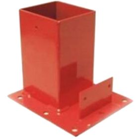 OCM Steel Guardrail Base - Box of 4