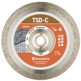 Husqvarna TSD-C 10" Dri Disc Diamond Tile Blade