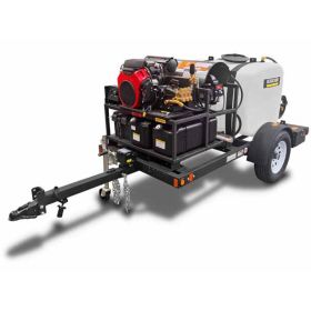 Karcher LFT 3500E 5.0/35 Hot Water Pressure Washer Trailer