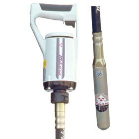 Multiquip UM Series Concrete Vibrator Assembliy with shaft and head.