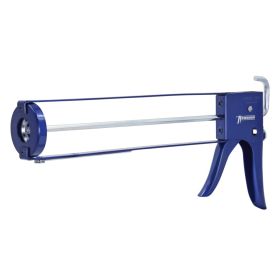 The Newborn 125 E-Z Thrust Skeleton Quart Caulking Gun, with its professional-grade construction, provides quick and effortless operation for your caulking projects.