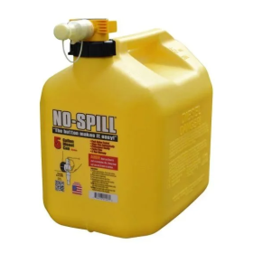 No-Spill 5 Gallon Yellow Diesel Can