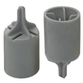 Polylok Grey Rebar End Spacer - Case of 300