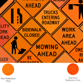 Roll-Up Traffic Signs