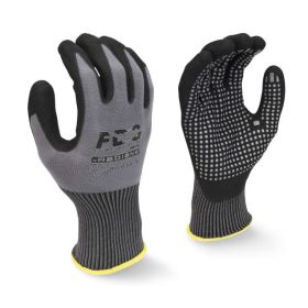 Radians RWG33 FDG Palm Coating with Nitrile Dots Work Glove - 12 Pack