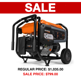 Generac GP6500 6500 Watt Portable Generator