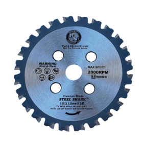 BN Products Steel Shark Replacement Circular Saw Blade - 4-3/8"