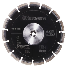 Husqvarna EL70 Cut-n-Break 2pc Diamond Blade Set