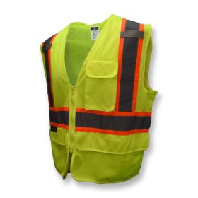 Radians SV272-2 Type R Class 2 Multipurpose Surveyor Vest angled view