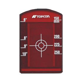 Topcon Pipe Laser Target Insert