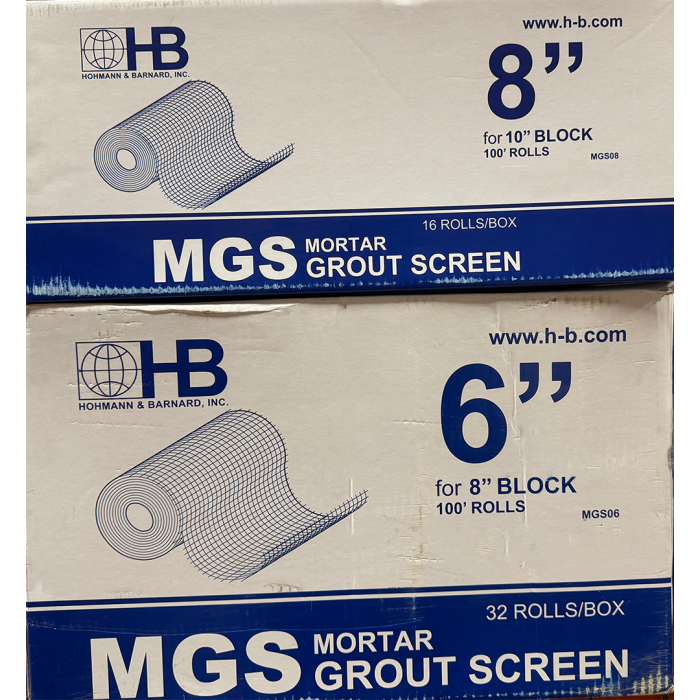【海外限定】 Mortar/Grout Screen (MGS) - High-Strength Polypropylene ワンピース