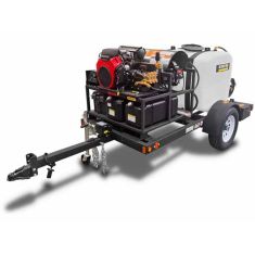 Karcher LFT 3500E 5.0/35 Hot Water Pressure Washer Trailer