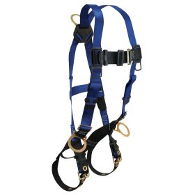 Contractor 3D Standard Non-belted Full Body Harness with Tongue Buckle Leg Adjustment