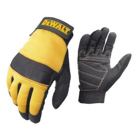 DEWALT DPG20 Synthetic Leather Gloves - Perfect for all-purpose use and reinforced for added durability.