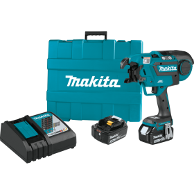 Makita 18V LXT Lithium‑Ion Brushless Cordless Rebar Tying Tool Kit (5.0Ah)