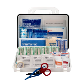First Aid Only 25 Person Contractor Plastic First Aid Kit 167674