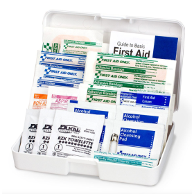 First Aid Only 48 Piece All Purpose Emergency Kit with Plastic Open Case