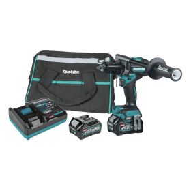 Makita GPH01D 40V max XGT Cordless Hammer Driver with Brushless Motor Technology,. Kit comes iwth 2 x 40v Makita batteries and a charger.