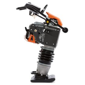 A side view of the 11" Husqvarna LT6005 4-Cycle Rammer