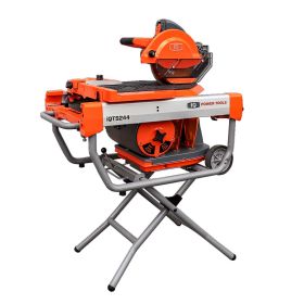 The iQTS244 10" Dry Cut Tile Saw is the perfect solution for precise, efficient cutting of ceramic, porcelain, marble, and granite tiles when using water is not an option.