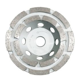 Husqvarna G65 Segmented Vari-Grind Double Row Diamond Cup Wheel
