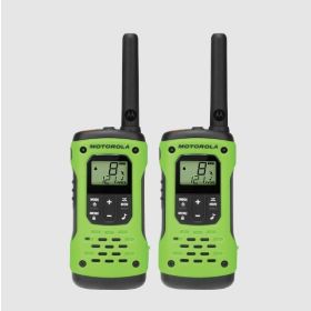 Motorola T600 FRS High Viz Green Radios (2/PK)