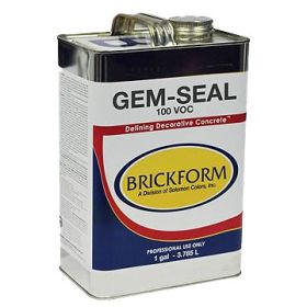 Brickform Water-Based Cure and Seals - Case of 4 (1 Gallon bottles)
