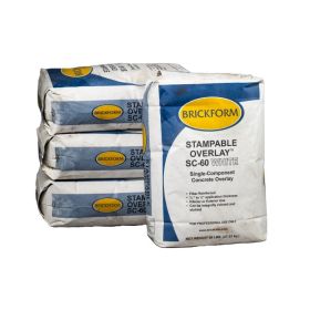 Brickform Stampable Overlay - White Base